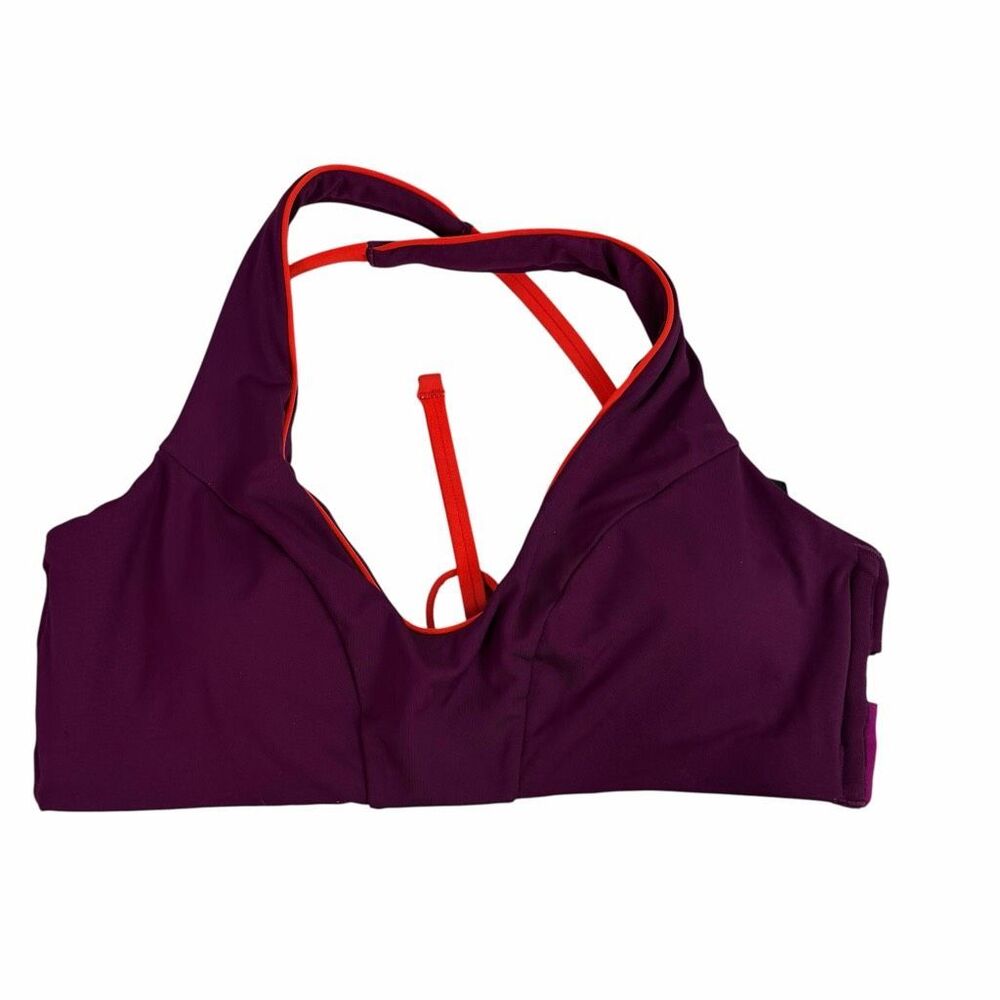 Athleta XXS Colorblock Triangle Bikini Top